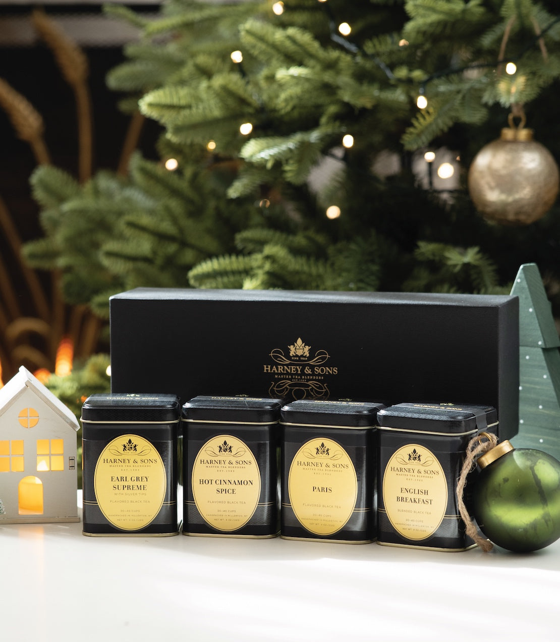 Harney & Sons Best Sellers Loose Tea Set — 4 Tins (4 oz)