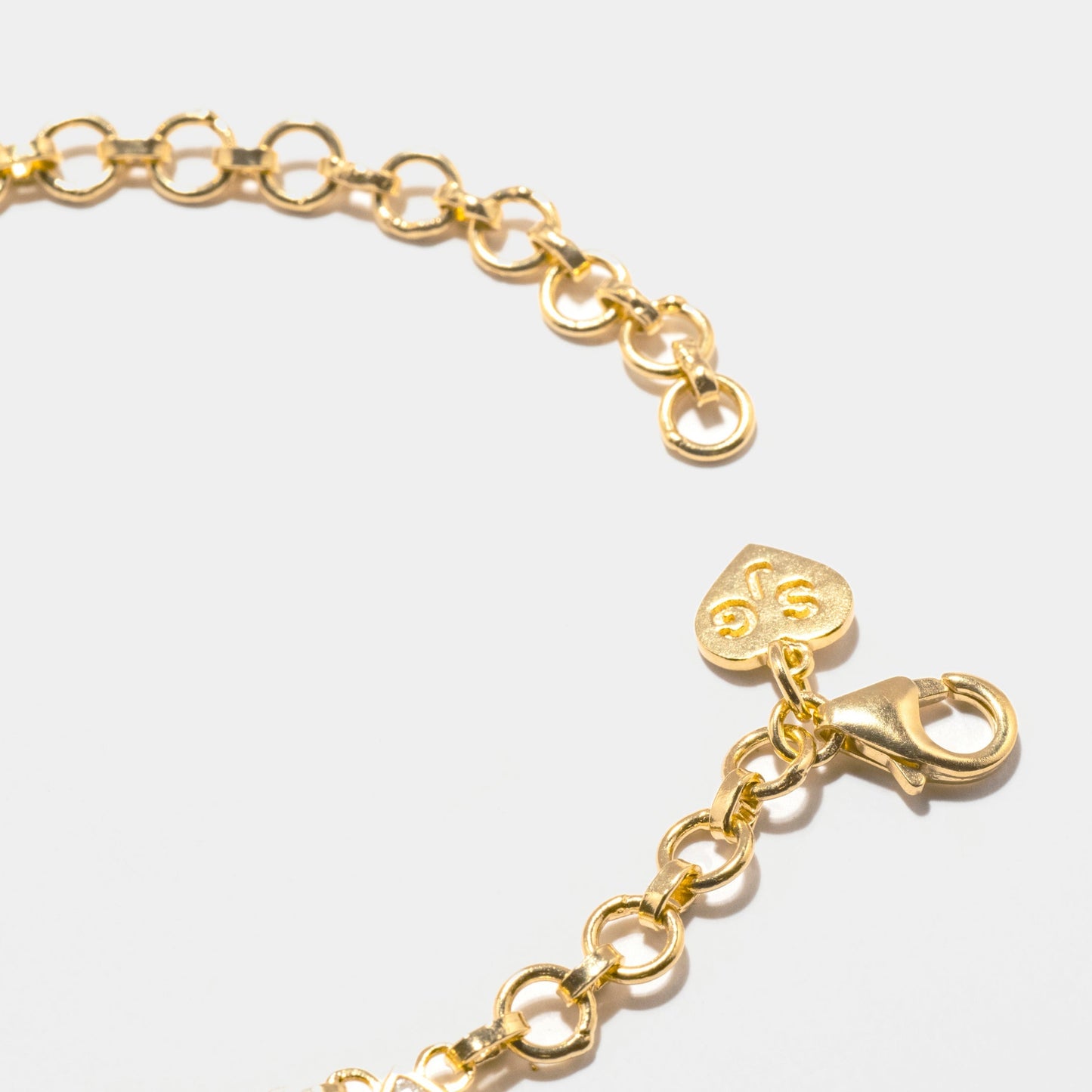 Nayika Gold Vermeil Necklace with Raw Diamond Detail