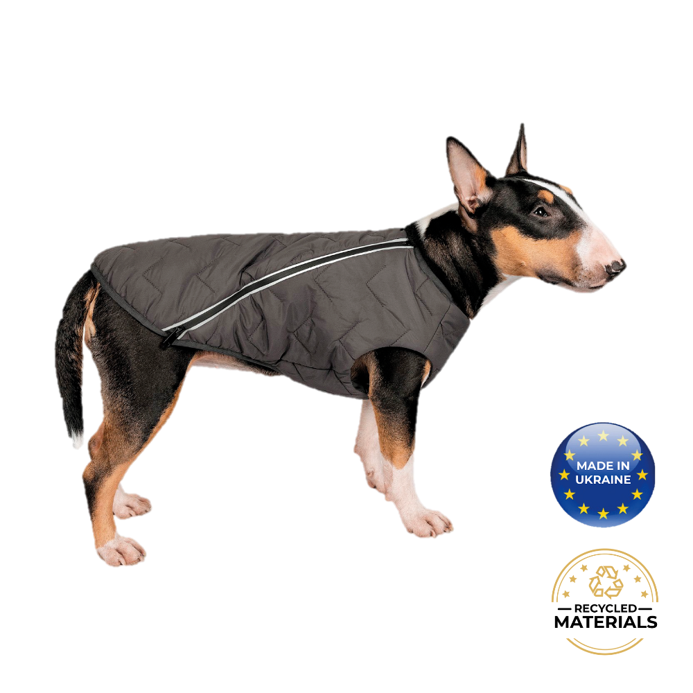 All-Weather Eco Dog Jacket – Waterproof, Windproof & Made in Ukraine