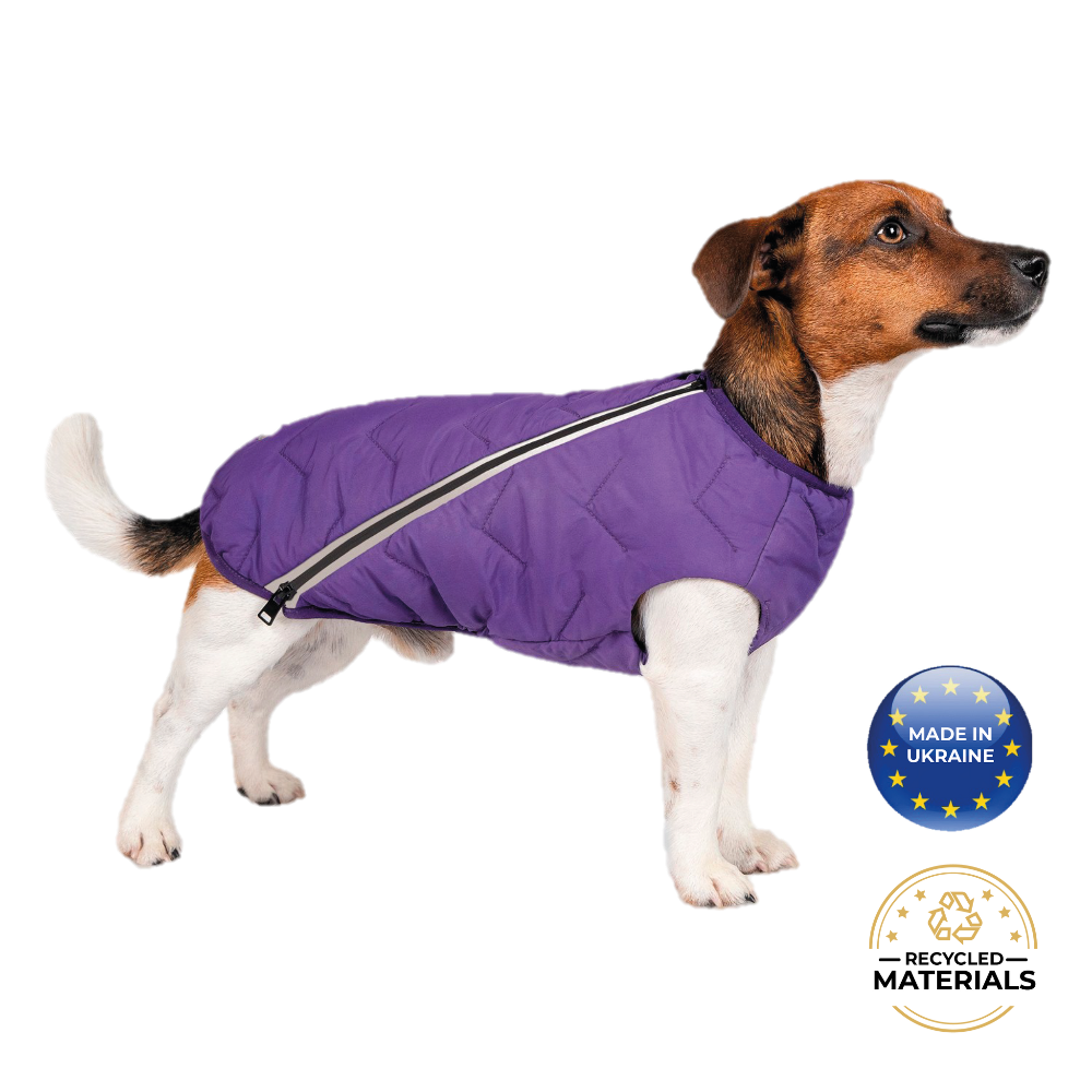 All-Weather Eco Dog Jacket – Waterproof, Windproof & Made in Ukraine