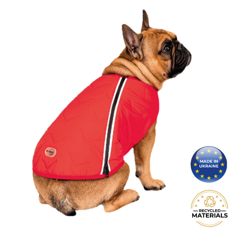 All-Weather Eco Dog Jacket – Waterproof, Windproof & Made in Ukraine