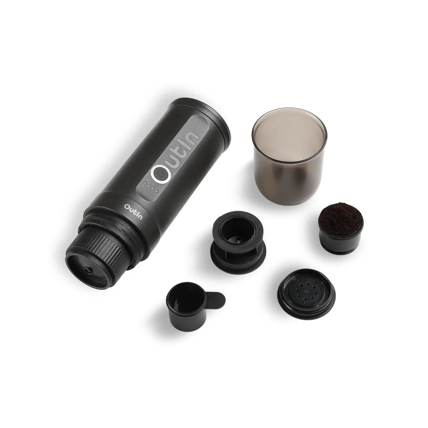 Traveler Espresso Gift Set in Space Grey for Coffee Gifts Abroad