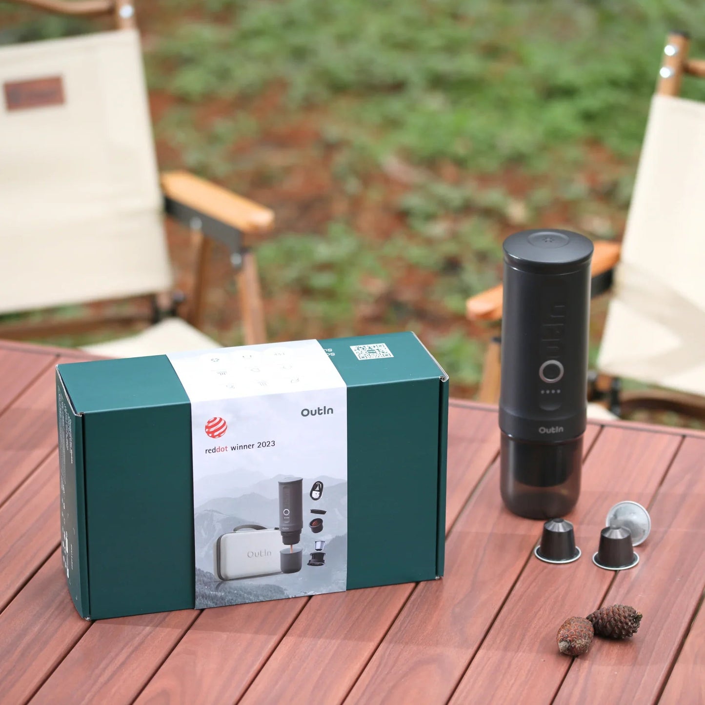 Traveler Espresso Gift Set in Space Grey for Coffee Gifts Abroad