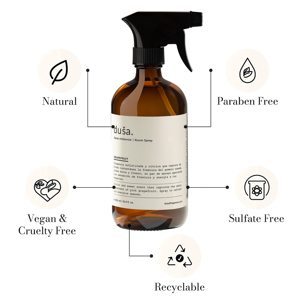 Grapefruit Linen & Room Spray — 16 fl oz