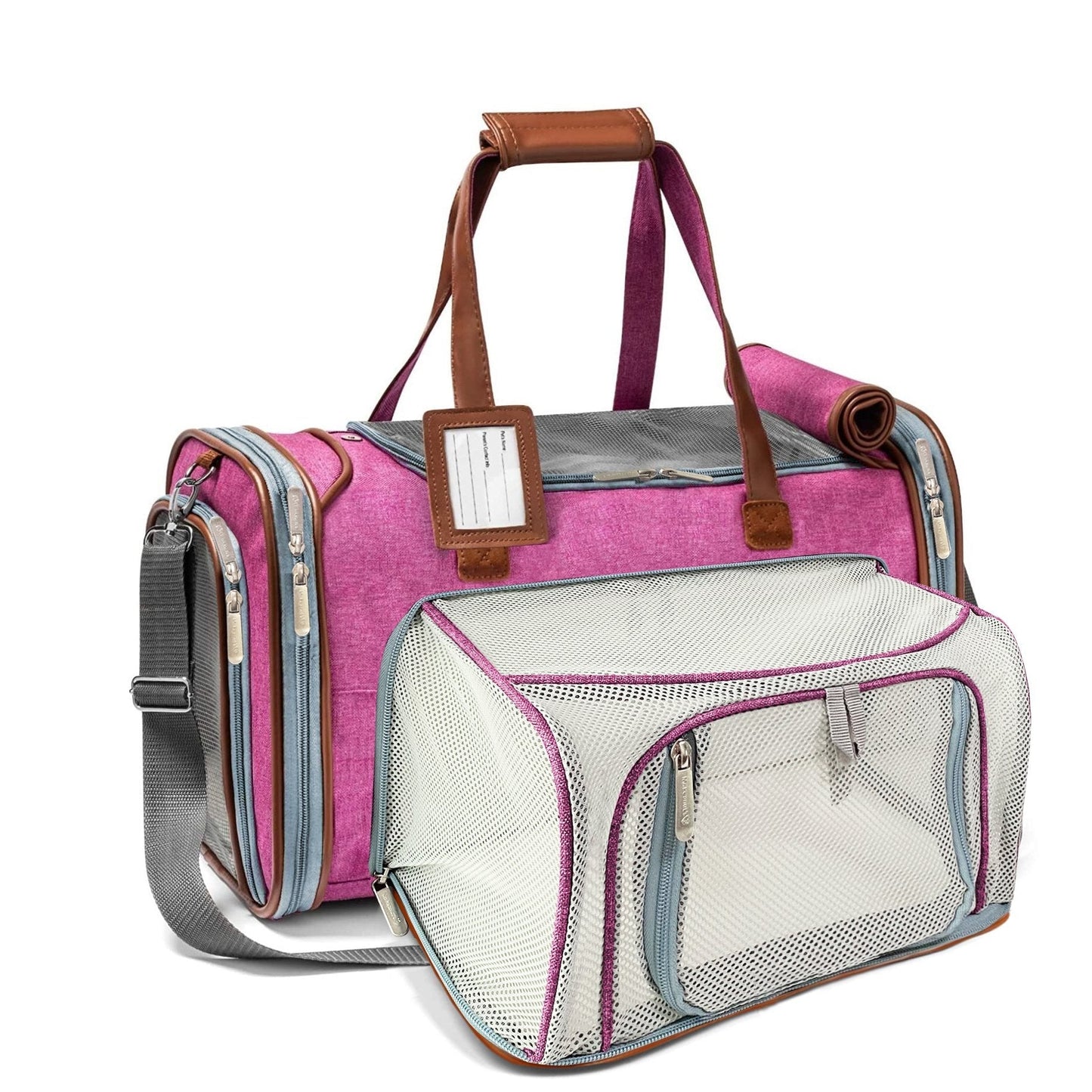 Airline Approved Expandable Pet Carrier with Safety & Comfort