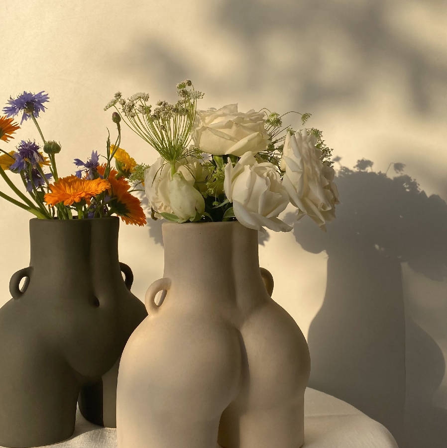 Her Vase – Handcrafted Feminine Ceramic Art for Bold Interiors