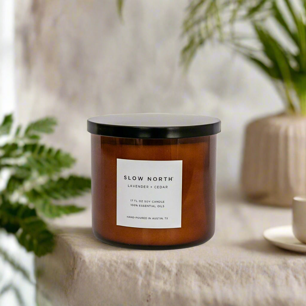 Lavender + Cedar Signature 3-Wick Candle