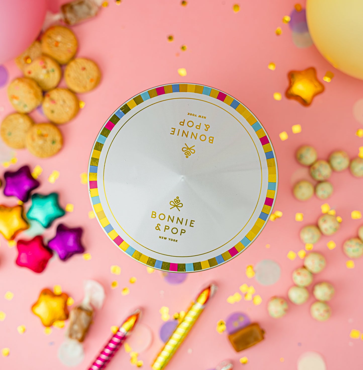 Happy Birthday Tin – Celebration Sweets Gift