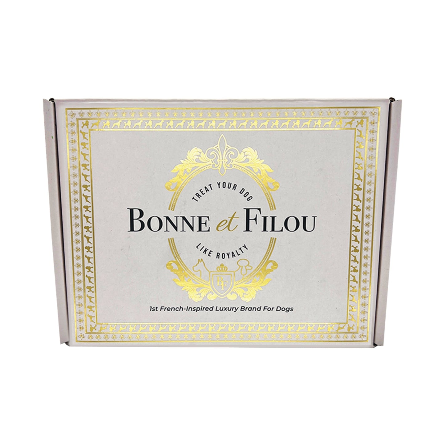 French Themed Gourmet Dog Treat Gift Box – 21 Luxury Snacks