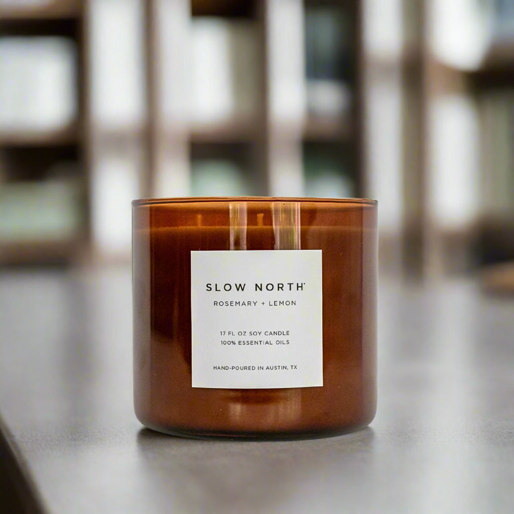 Rosemary + Lemon Signature 3‑Wick Candle