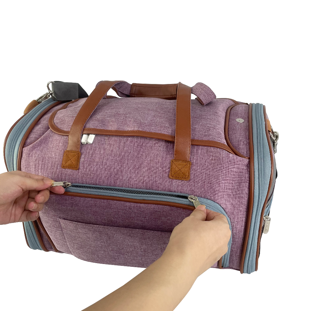 Airline Approved Expandable Pet Carrier with Safety & Comfort