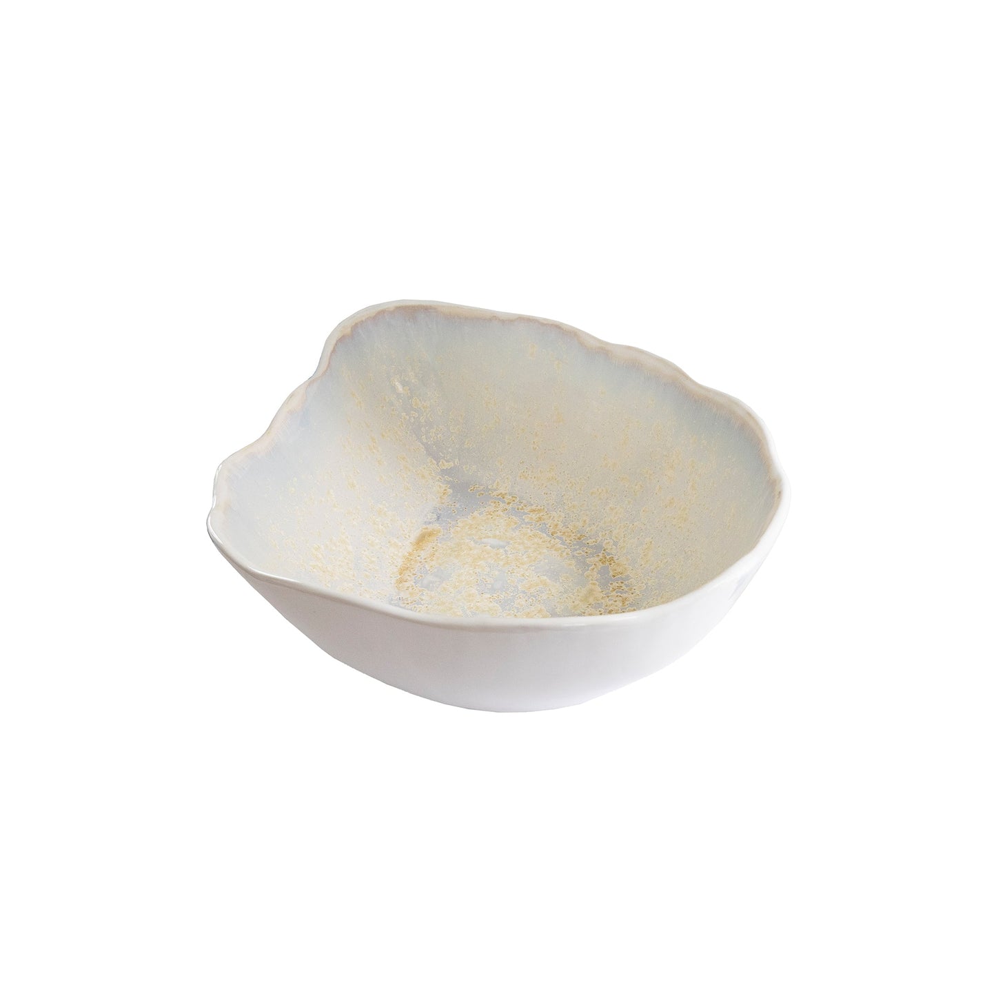 Handmade Pearl Extra Large Oyster Bowl for Coastal Entertaining