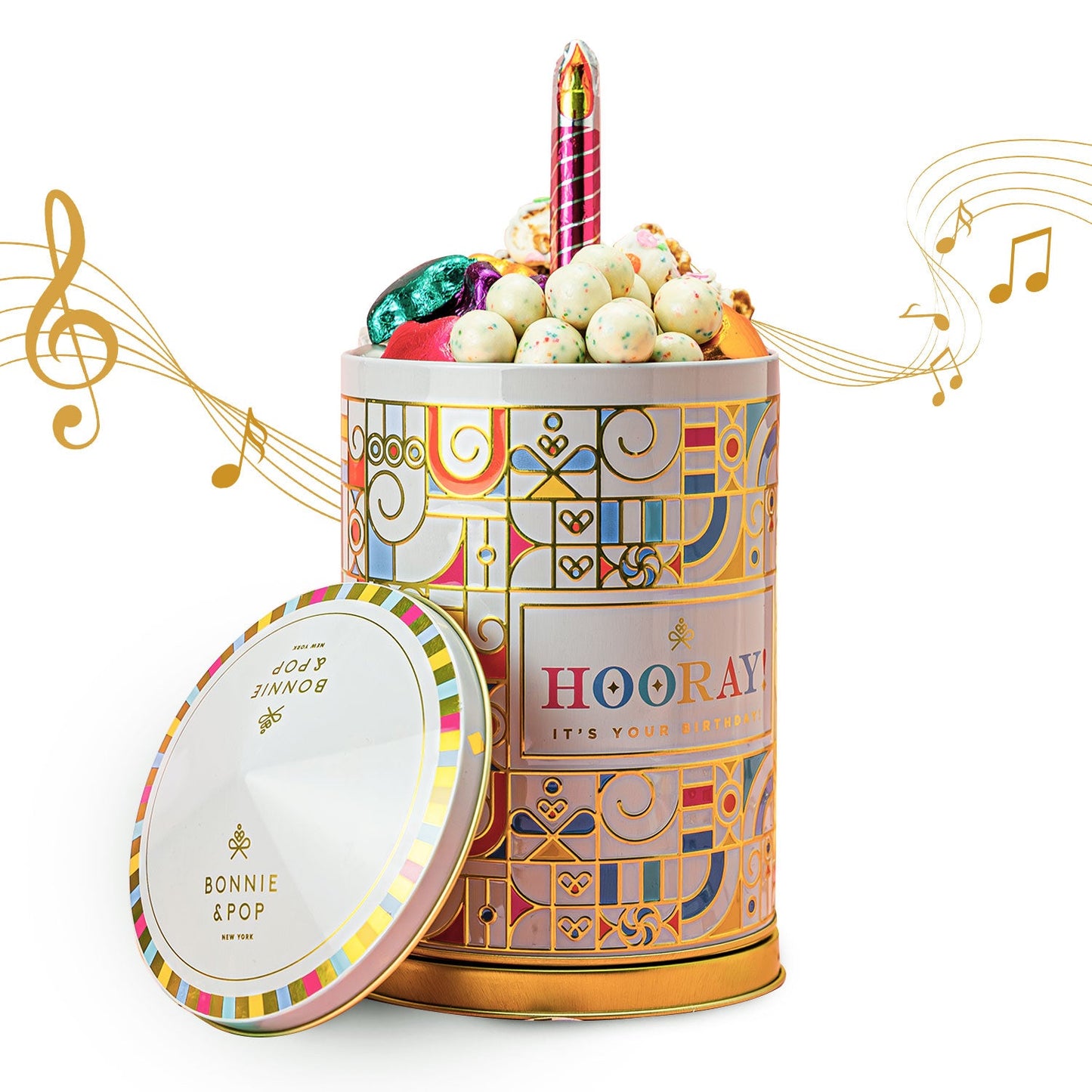 Happy Birthday Tin – Celebration Sweets Gift