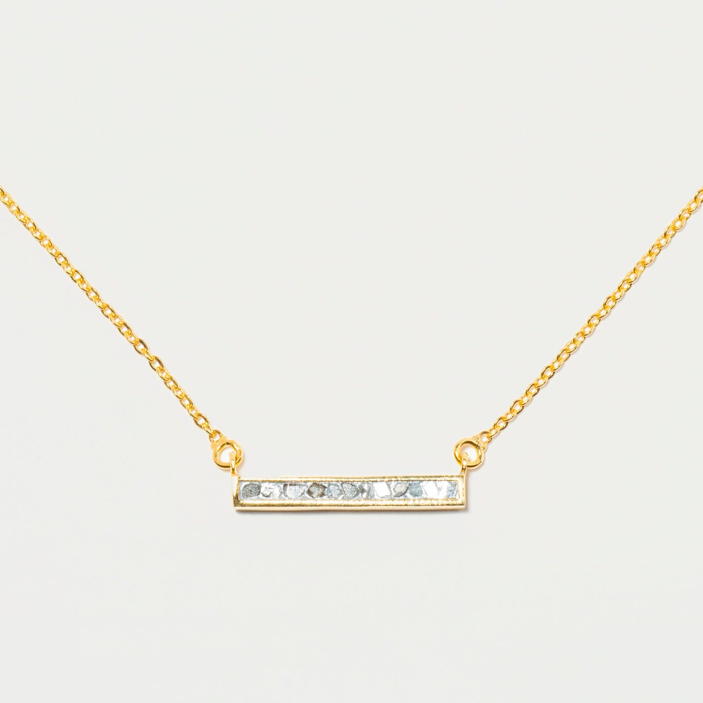 Emlyn Gold Vermeil Pendant Necklace with Raw Diamonds