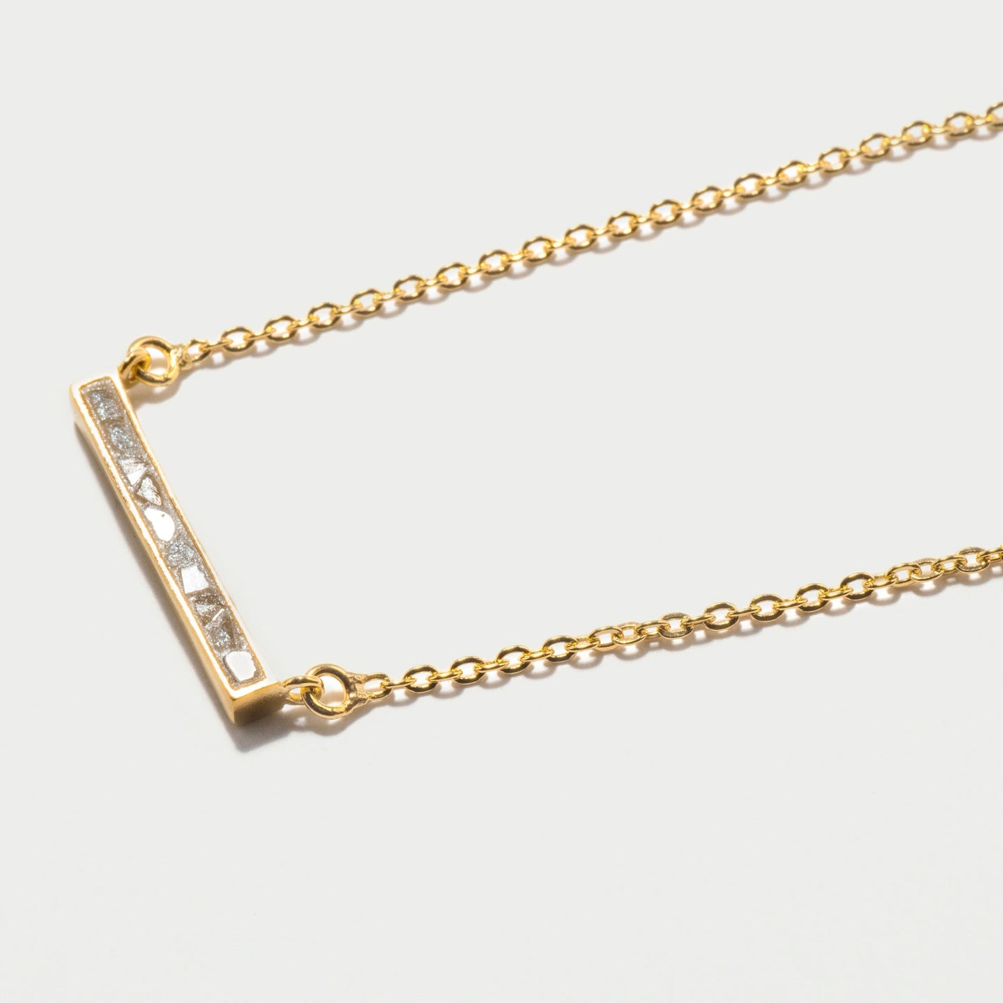 Emlyn Gold Vermeil Pendant Necklace with Raw Diamonds
