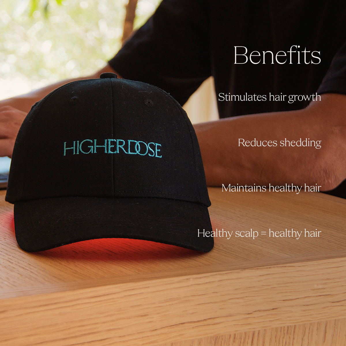Red Light Therapy Hat for Hair Growth & Scalp Health