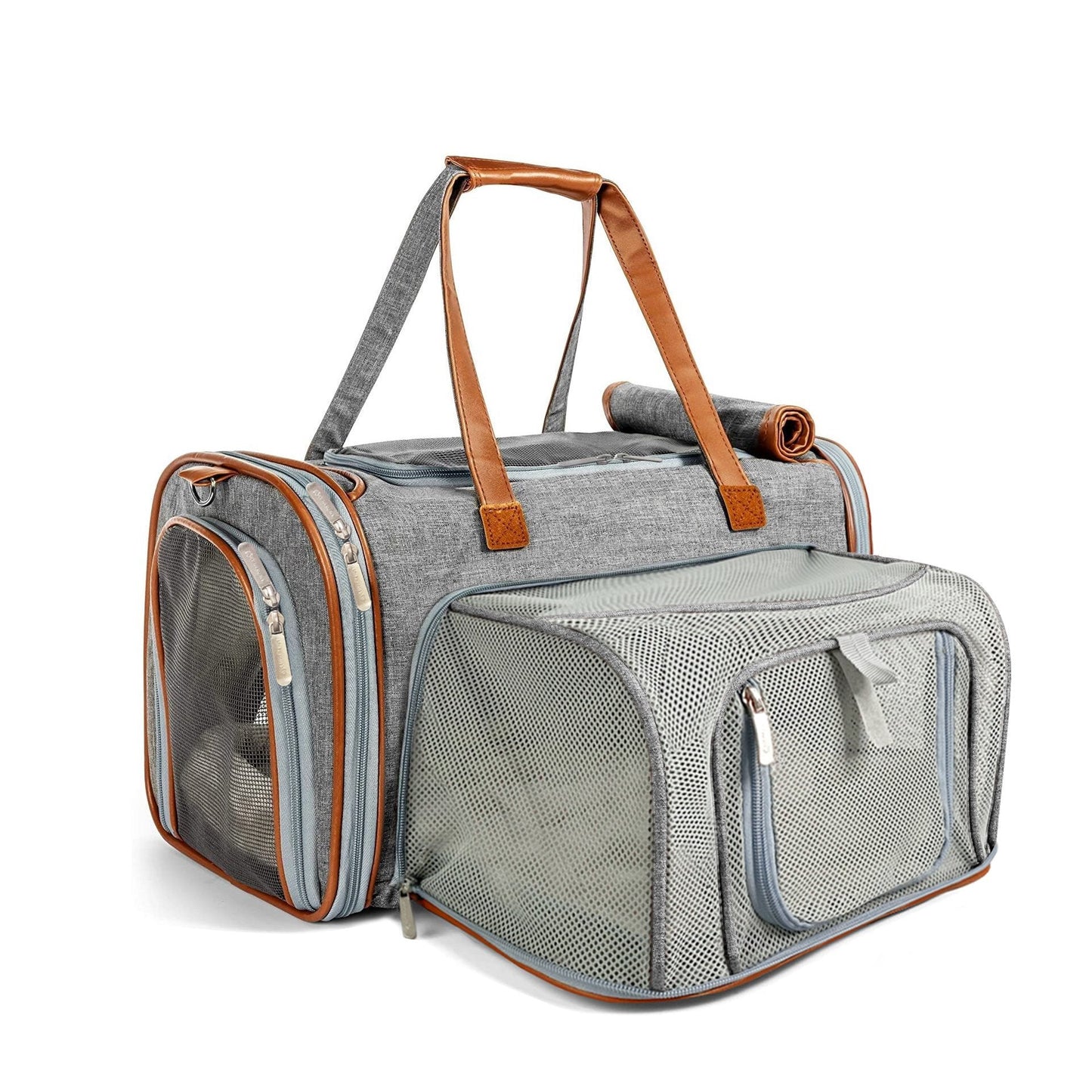 Airline Approved Expandable Pet Carrier with Safety & Comfort