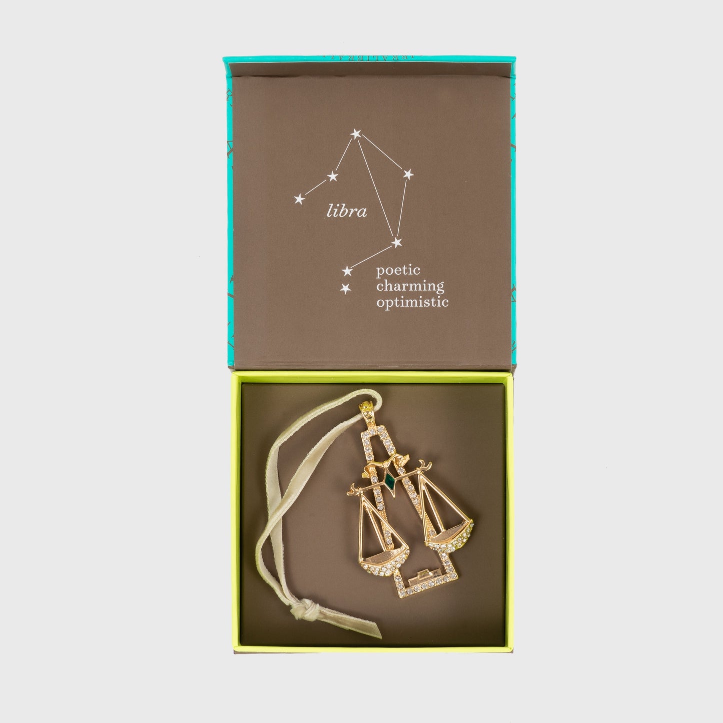 Libra Zodiac Hanging Ornament Heirloom Keepsake Gift for Special Momnt