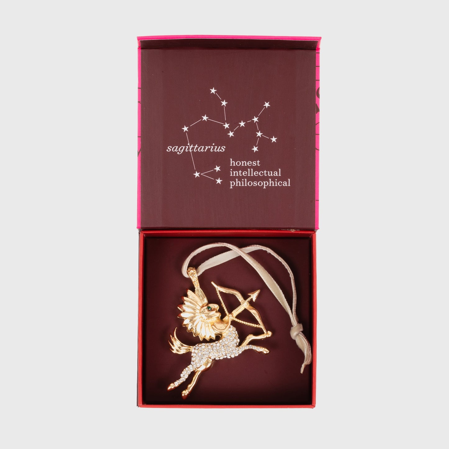 Sagittarius Zodiac Hanging Ornament Heirloom Keepsake Gift for Holiday