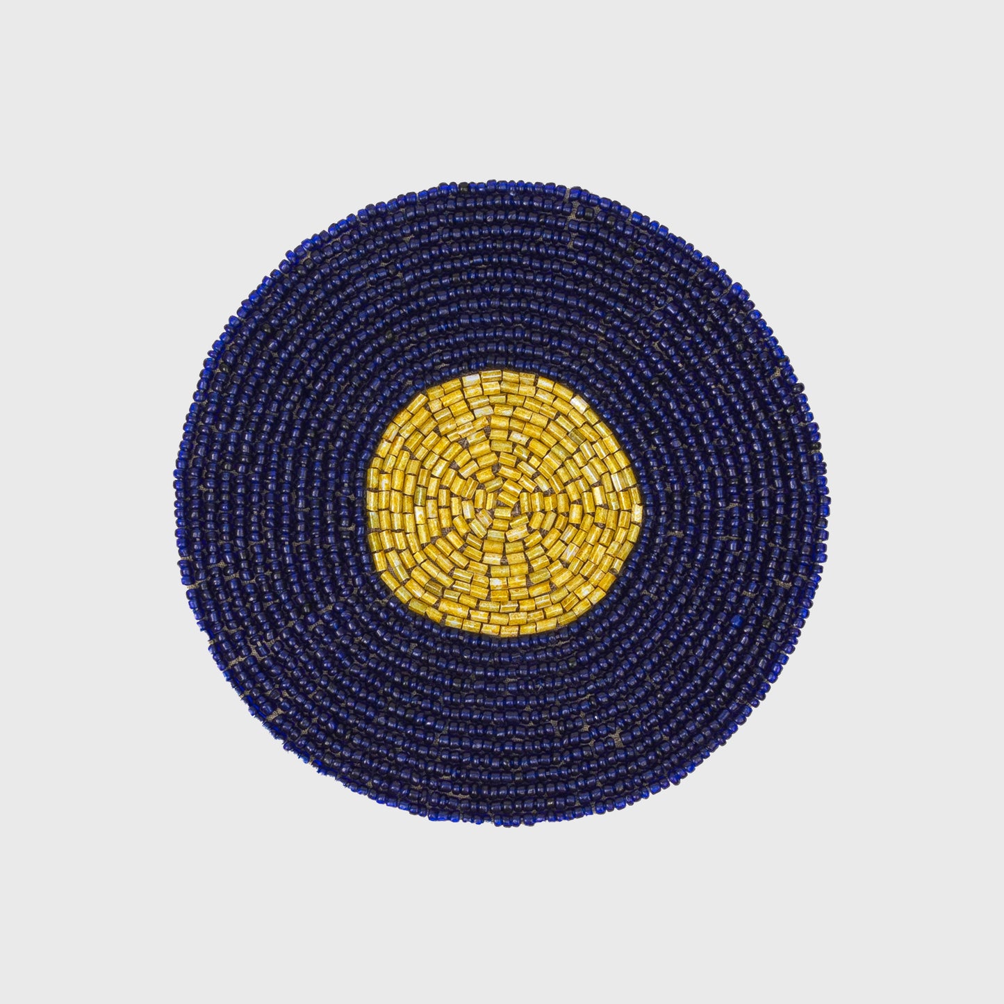 Nautical Flag Hand-Beaded Coasters, Vibrant Coastal Gift Set of Four