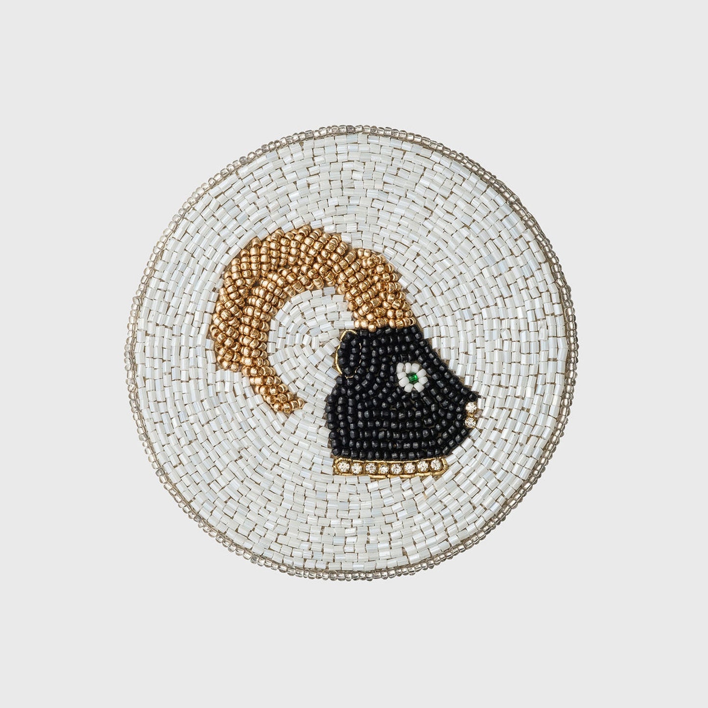 Capricorn Zodiac Coasters, Set of Four, Thoughtful Astrology Gift Décor