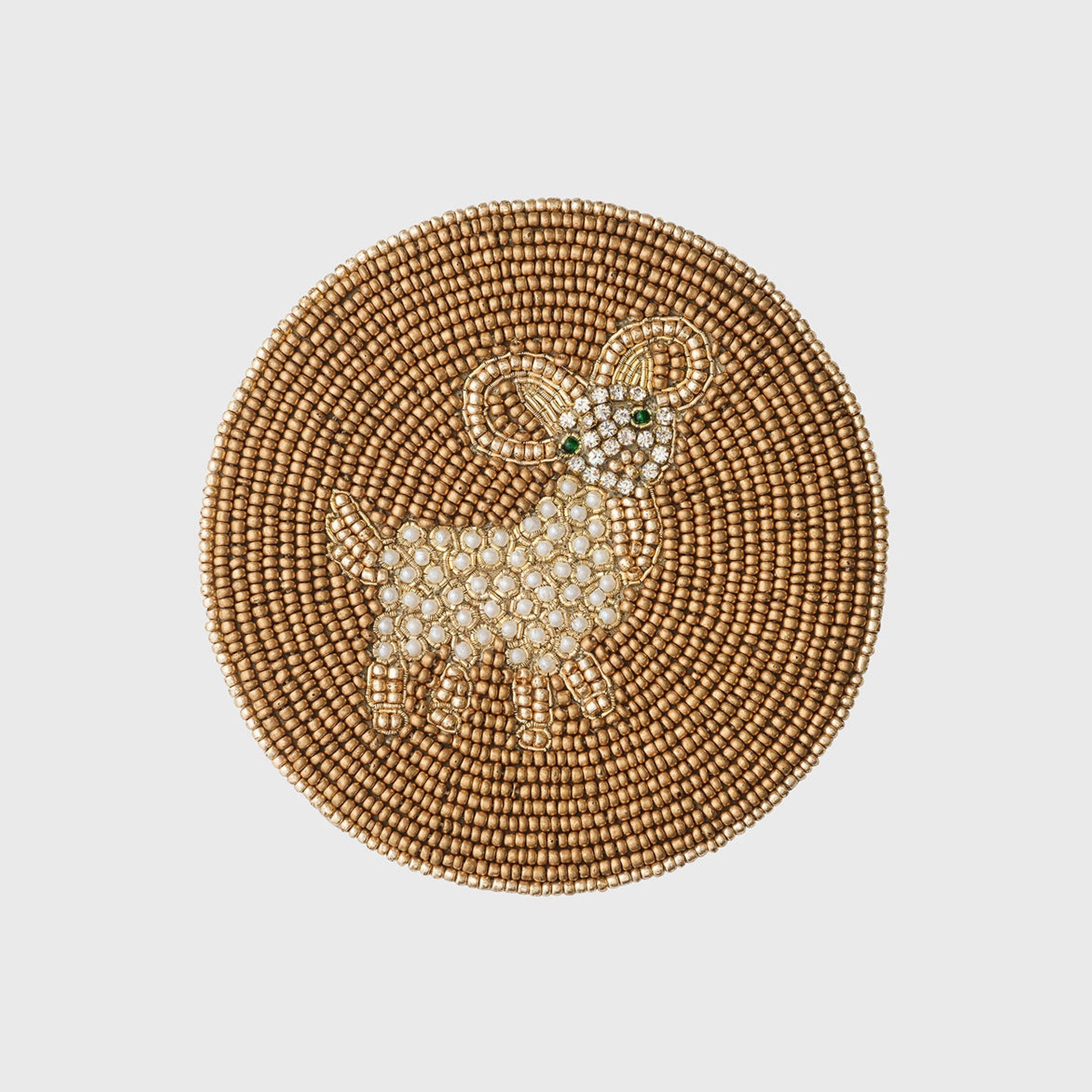 Aries coaster set front view