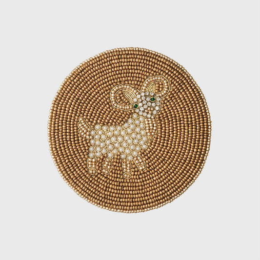 Aries coaster set front view