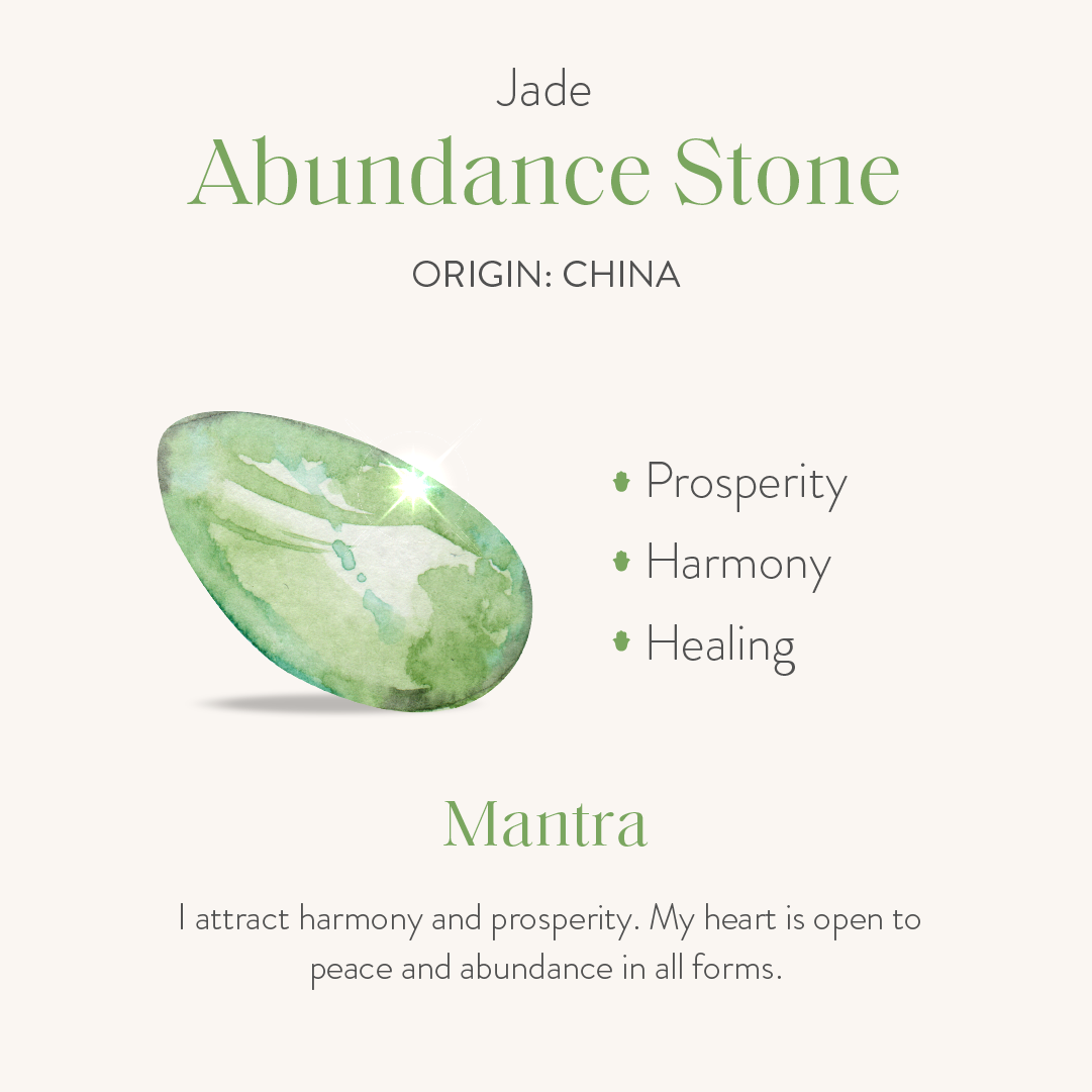Manifest Abundance Jade Elephant Wrap Bracelet — 18K Gold-Plated Charm