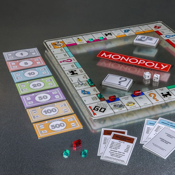 Monopoly Glass Edition – Luxury Tempered Glass Game Set