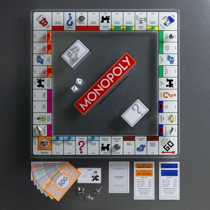Monopoly Glass Edition – Luxury Tempered Glass Game Set