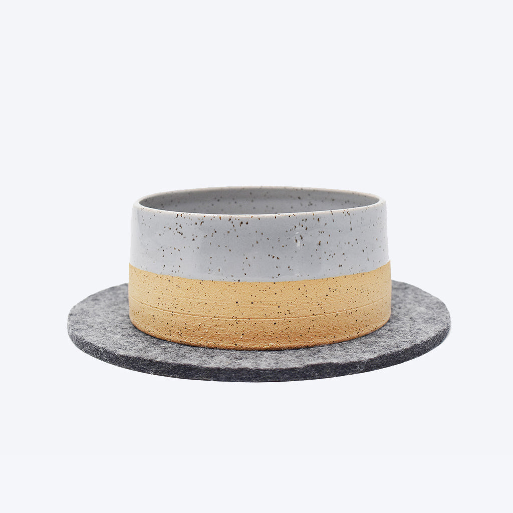 Luxury Wool Felt Beast Bowl Mat – Durable & Eco-Friendly