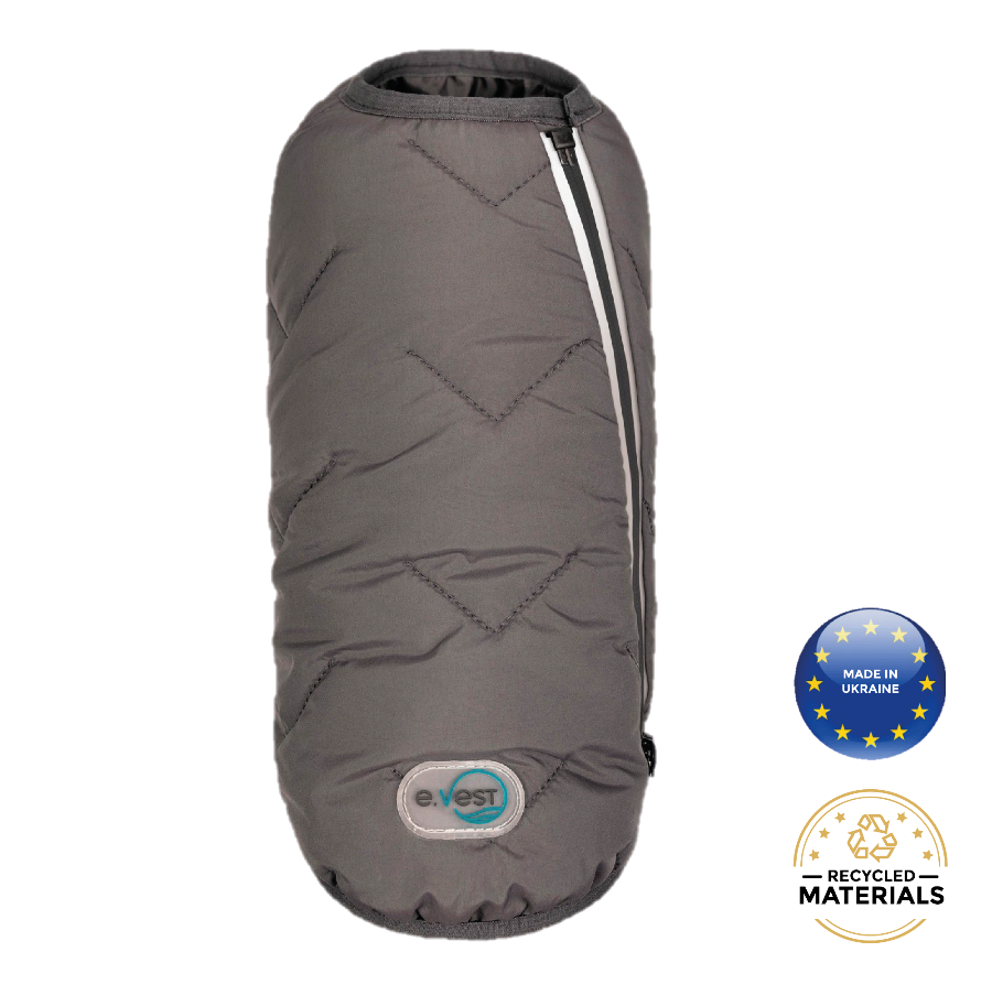 All-Weather Eco Dog Jacket – Waterproof, Windproof & Made in Ukraine