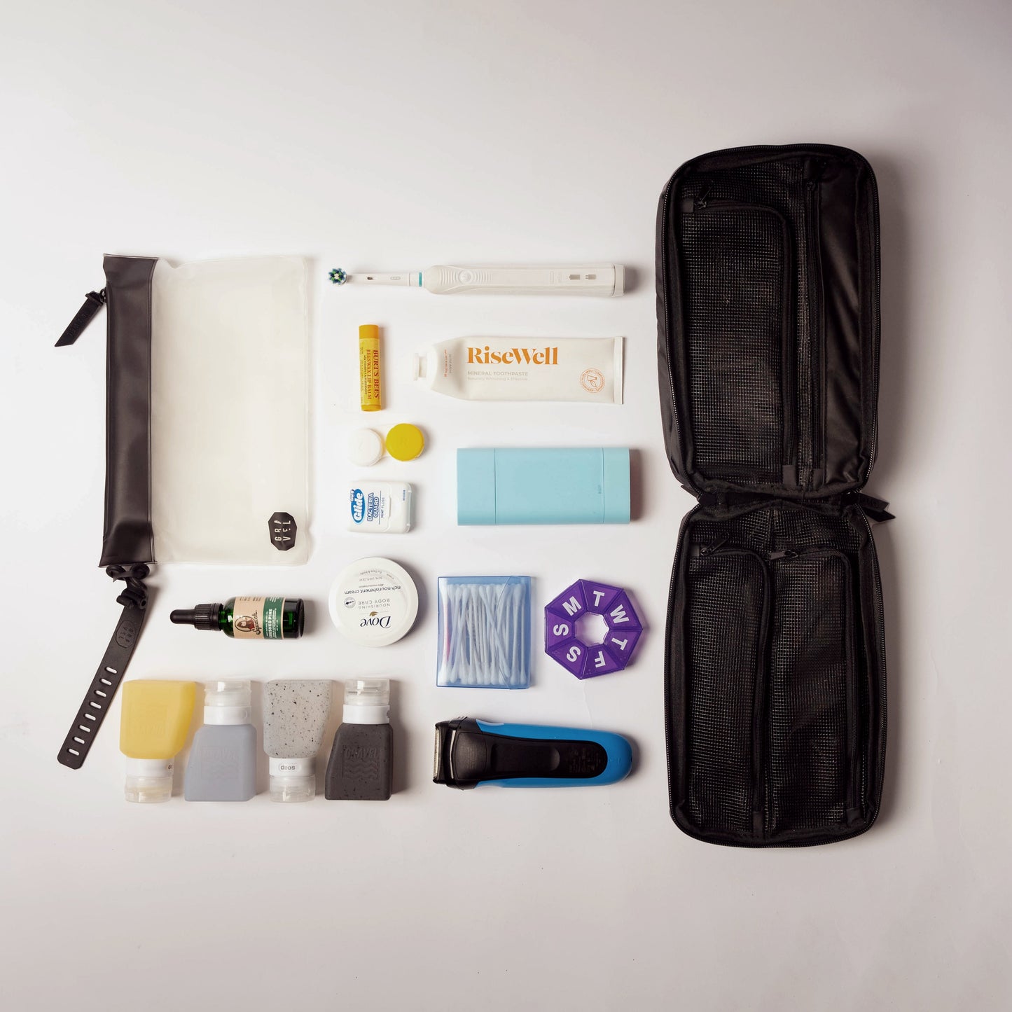 Explorer PLUS™ Waterproof Hanging Toiletry Bag – 7 Pocket Travel Organizer