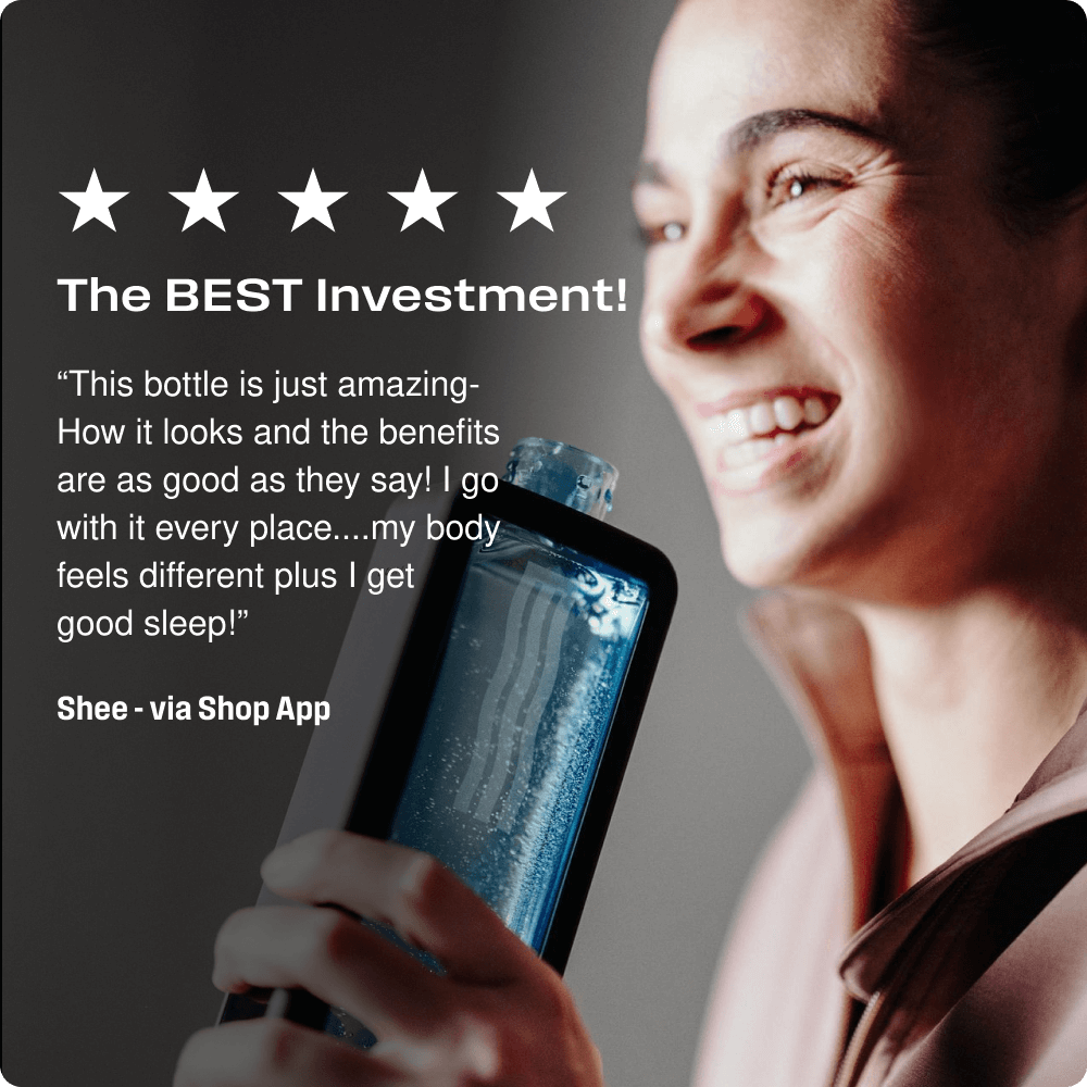 Echo Flask Hydrogen Water Bottle with 8 PPM Boost — Premium Wellness G