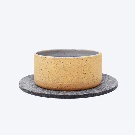 Luxury Wool Felt Beast Bowl Mat – Durable & Eco-Friendly
