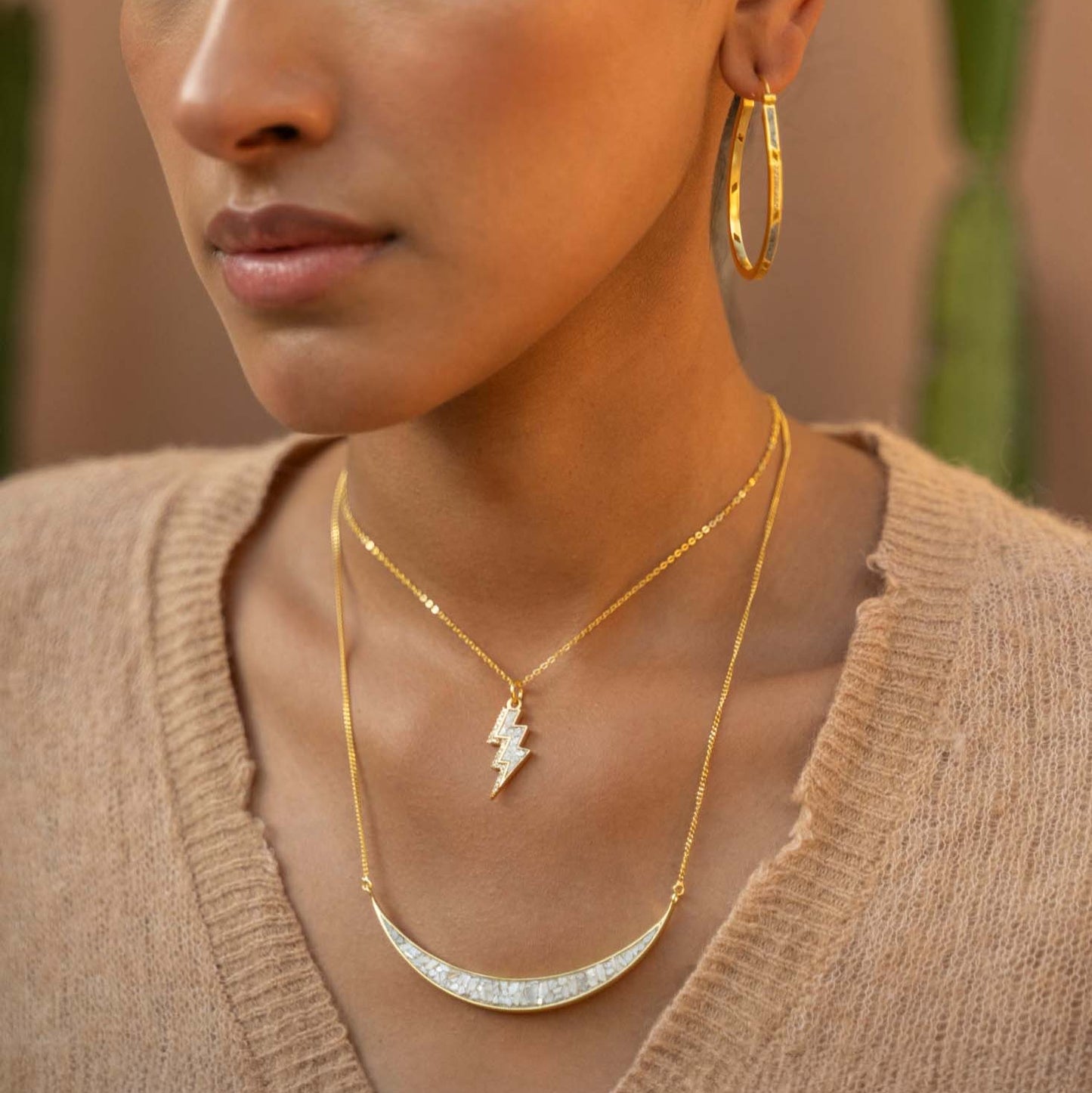 Thane Gold Vermeil Pendant Necklace