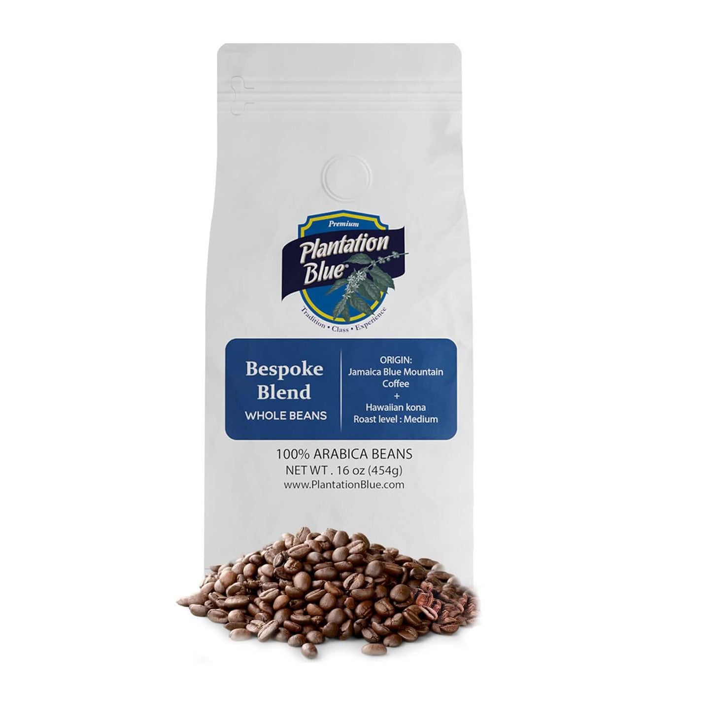 Bespoke Blue Mountain & Hawaiian Kona Coffee Blend 16oz Gift Edition