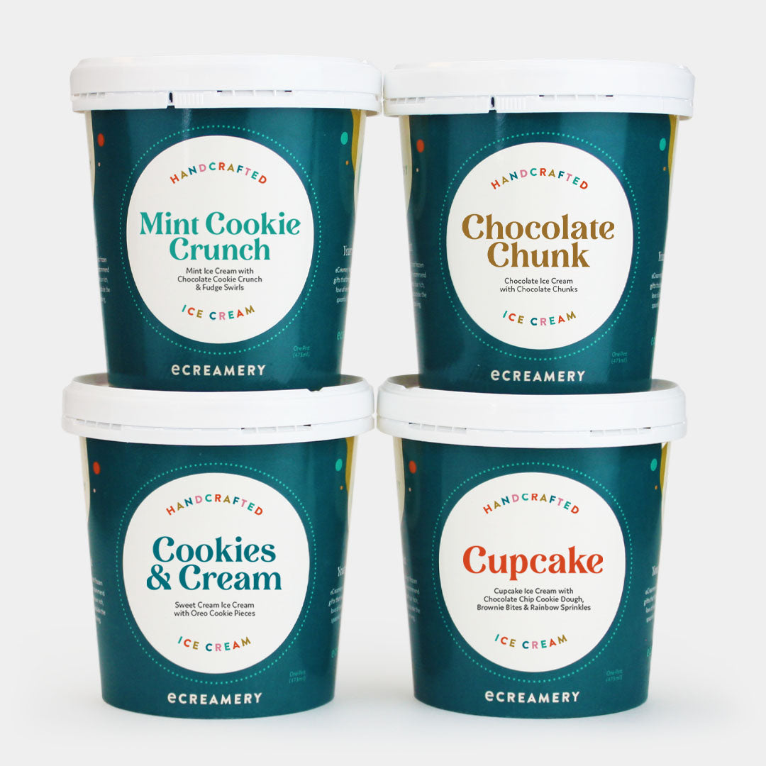 Legendairy Ice Cream Gift Box – 4 Premium Handcrafted Pints