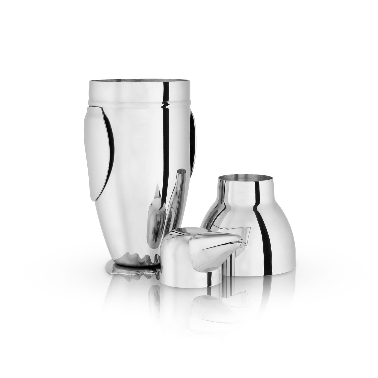 Irving Stainless Steel Penguin Cocktail Shaker with Built-In Strainer