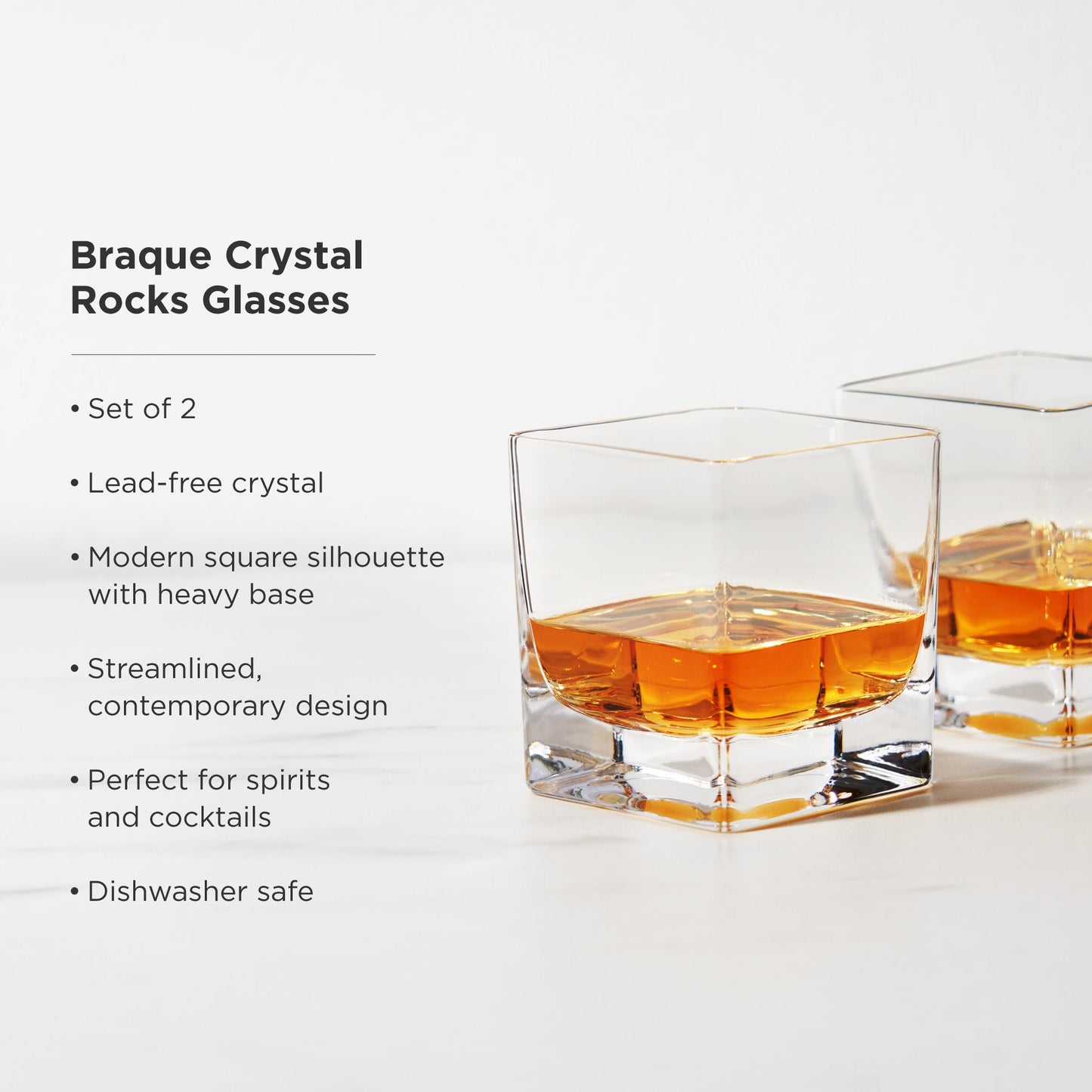 Dishwasher safe crystal