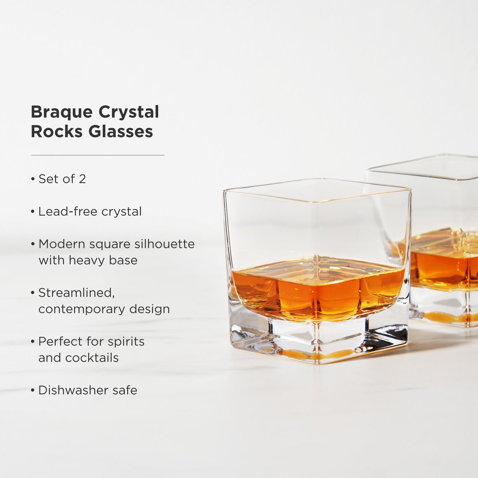 Dishwasher safe crystal