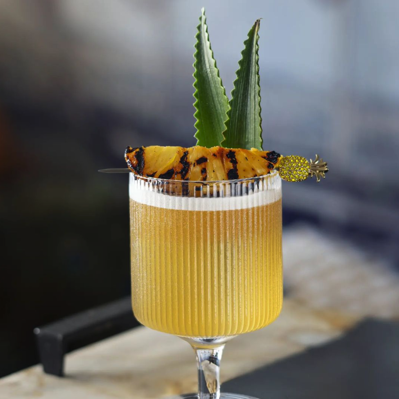 Tropical Cocktail Picks Palm Pineapple Flamingo Stripey Bee Gift Ideas