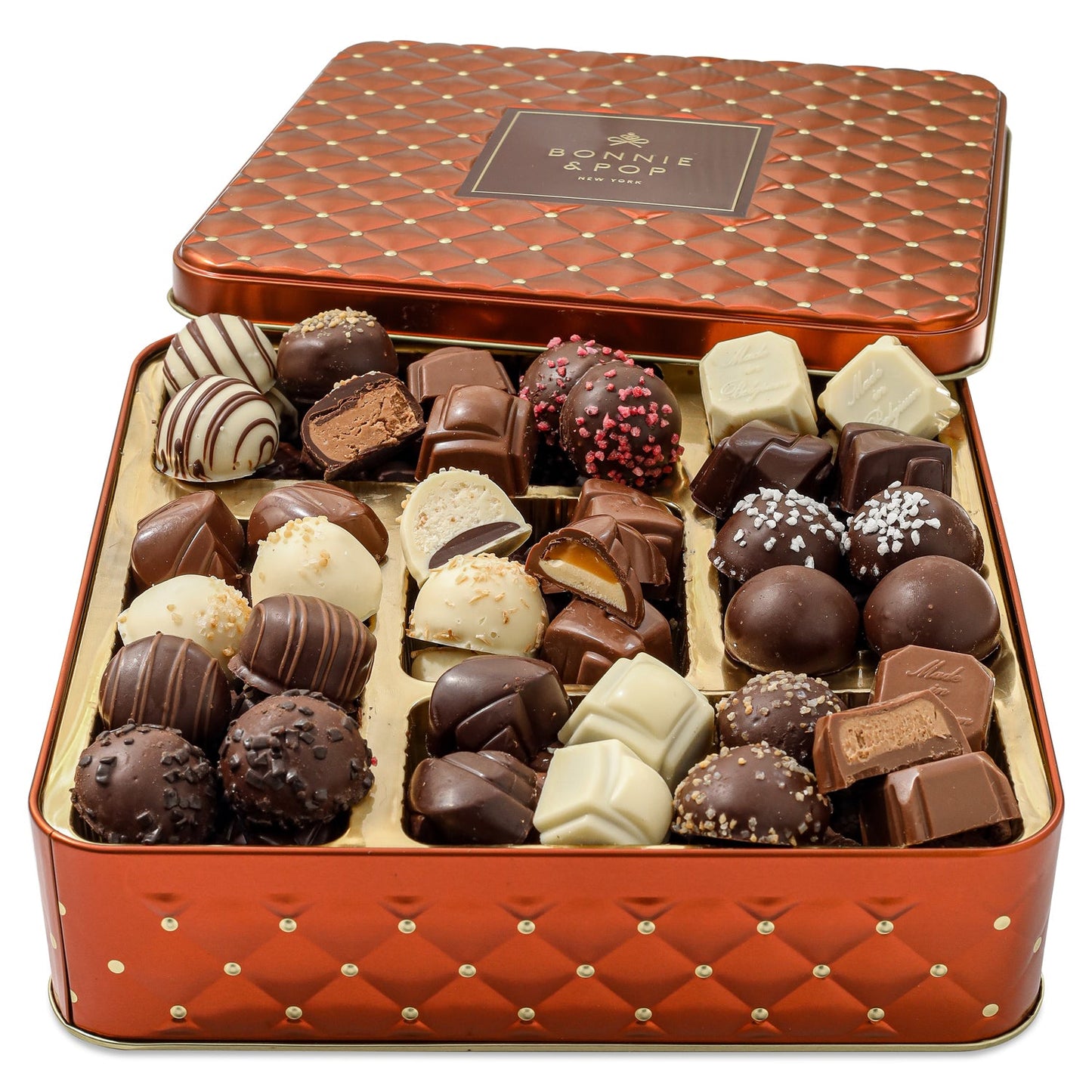 Belgian Bliss Truffle Treasure – Gourmet Assorted Chocolate Perfection