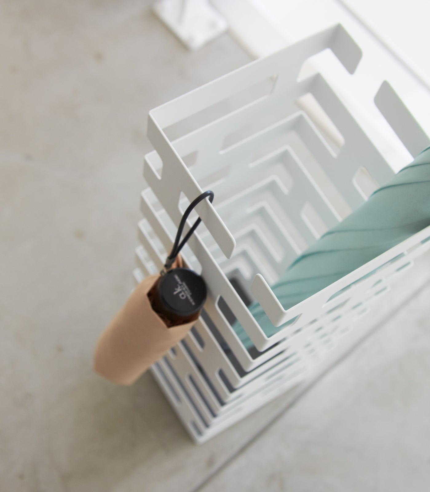 Brickwork Umbrella Stand - Square - Steel
