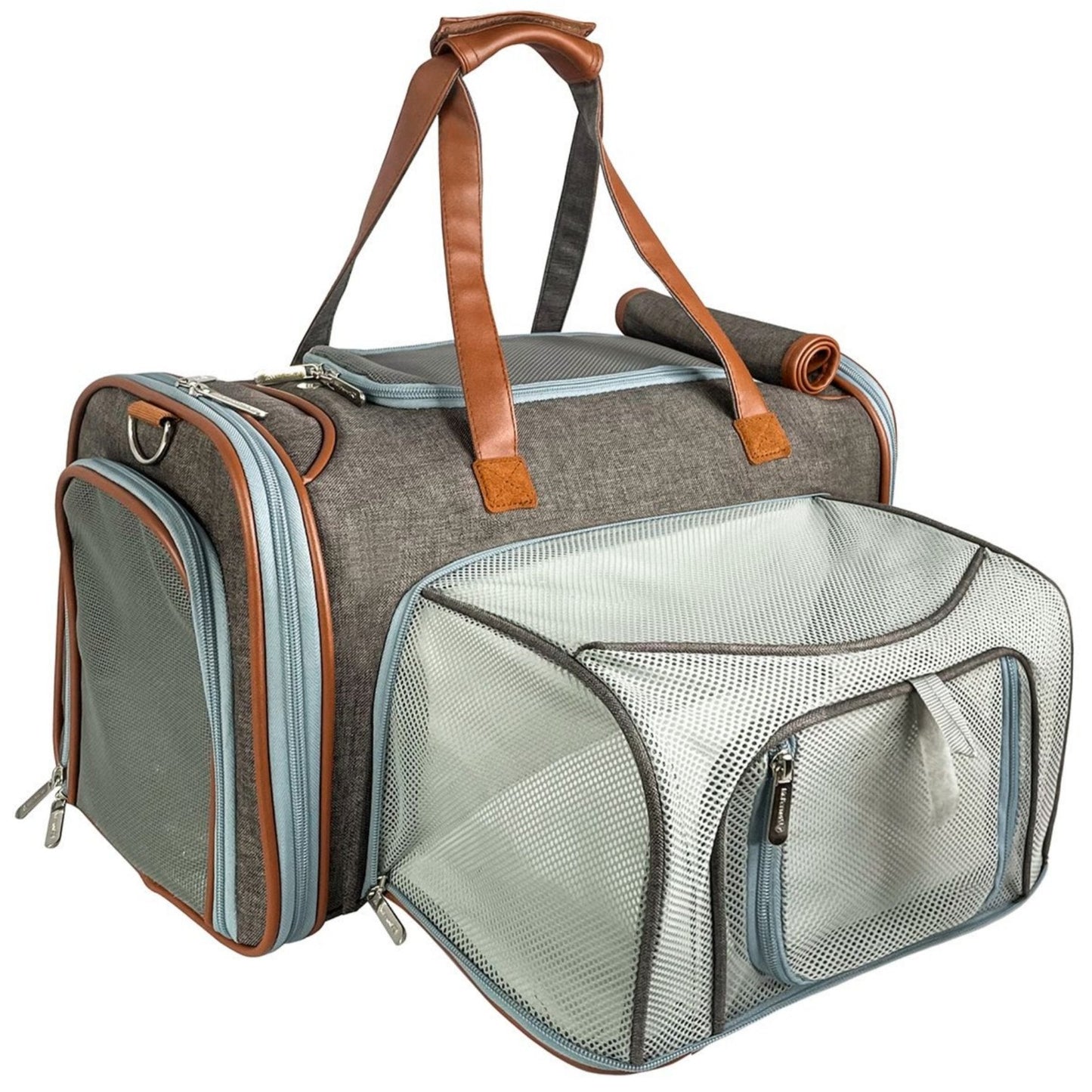 Airline Approved Expandable Pet Carrier with Safety & Comfort