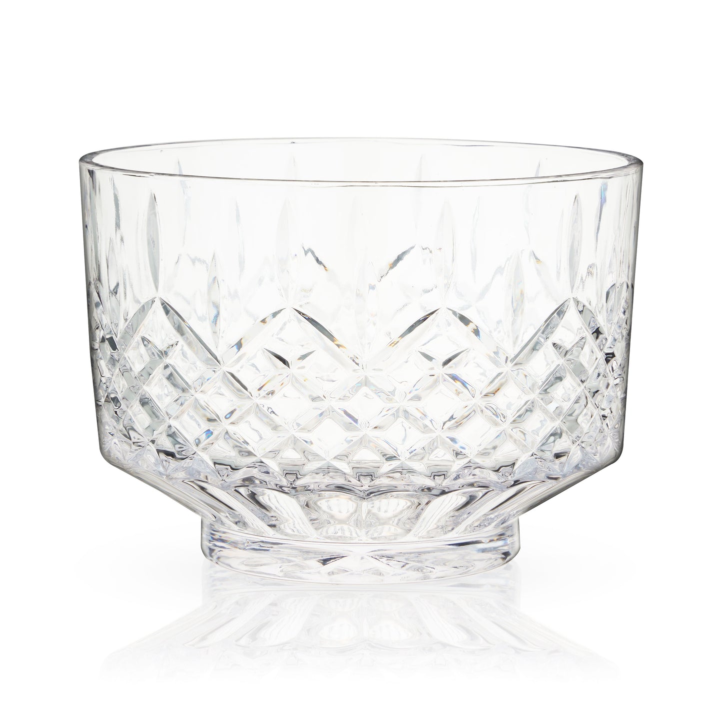 Admiral Crystal Punch Bowl 2.5 Gallon Lead-Free Centerpiece Gift