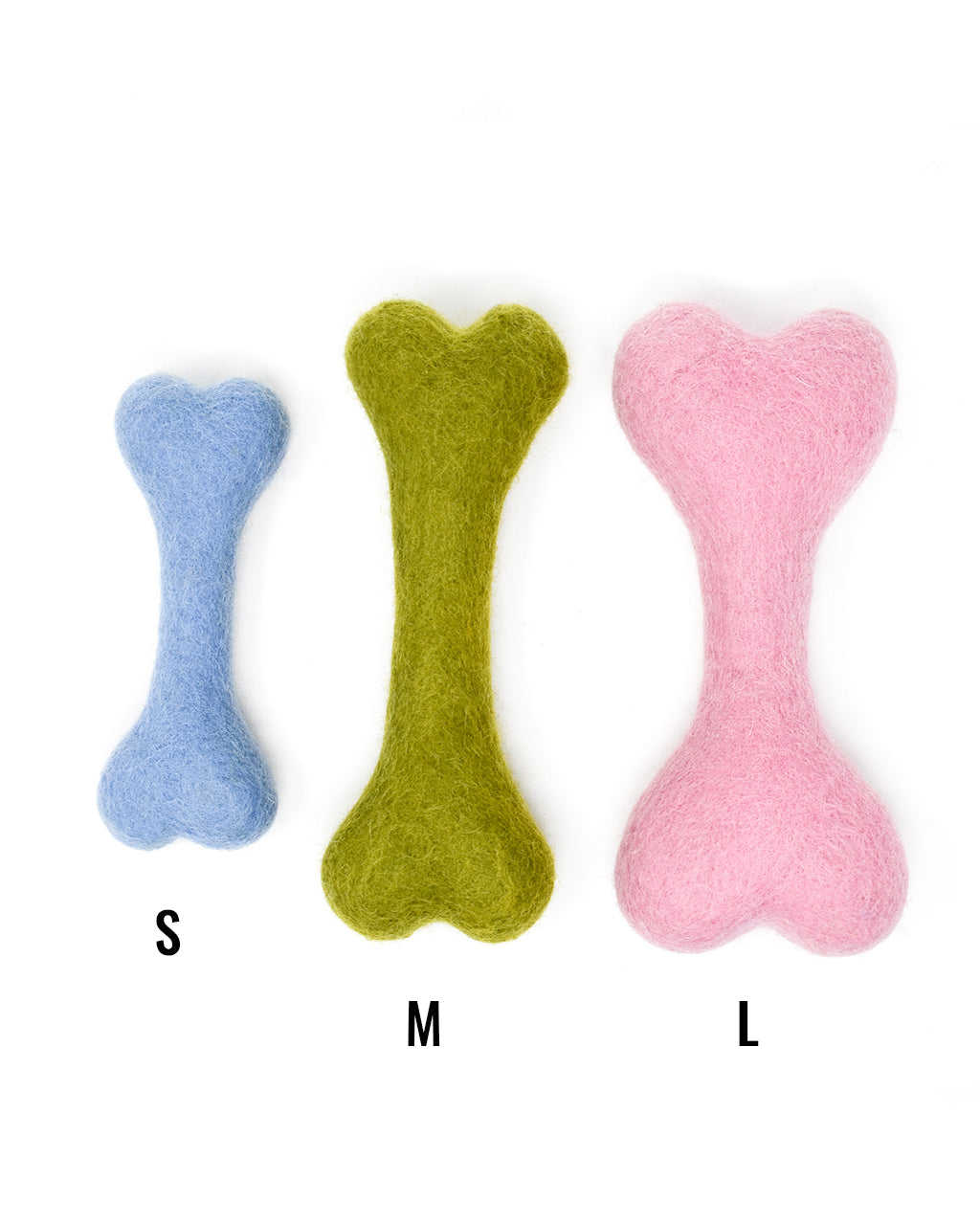 Eco-Friendly MB Woolbone – Durable Natural Wool Dog Fetch Toy