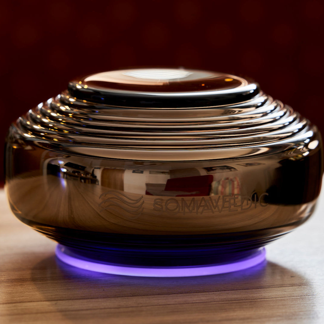 Anthracite Somavedic Harmonizer — High-Carbon Grounding & Chemical Shi