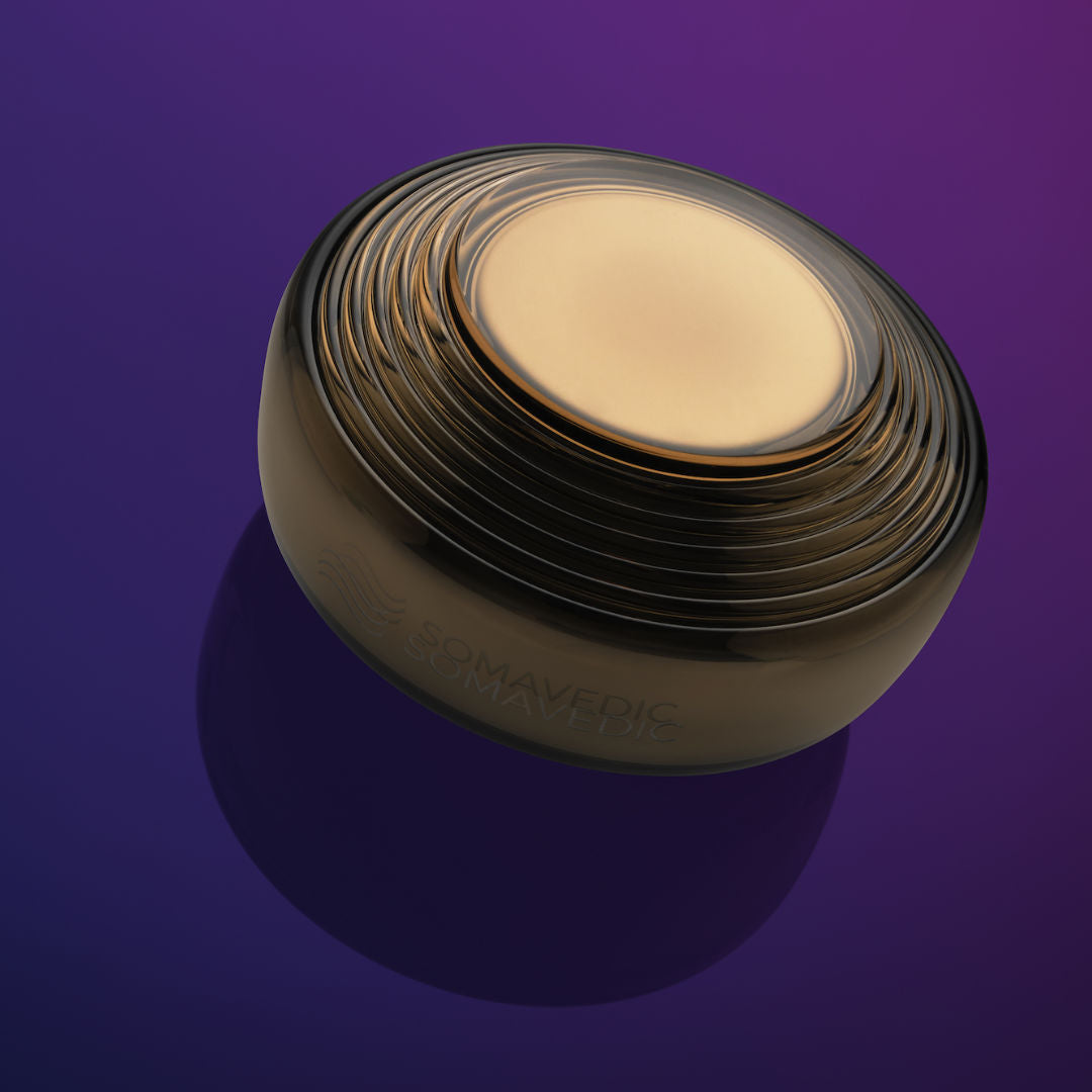 Anthracite Somavedic Harmonizer — High-Carbon Grounding & Chemical Shi