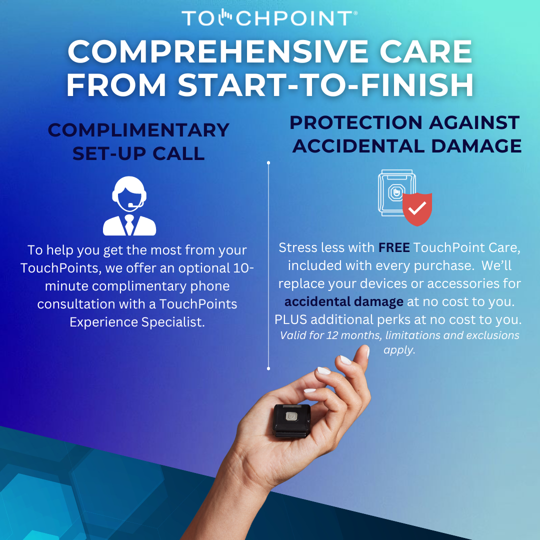 TouchPoints with Wristbands — Stress-Reducing Wearable Set